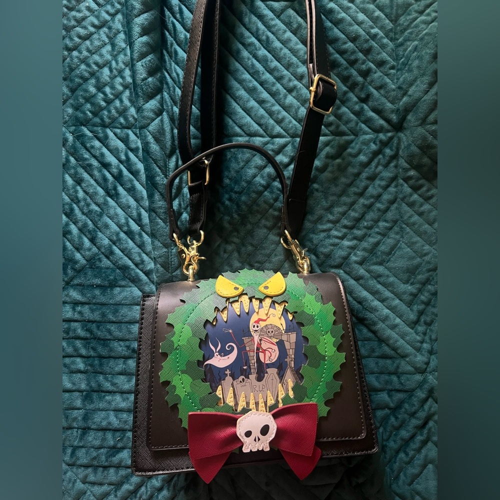 Loungefly Nightmare Before Christmas Purse Excellent Condition